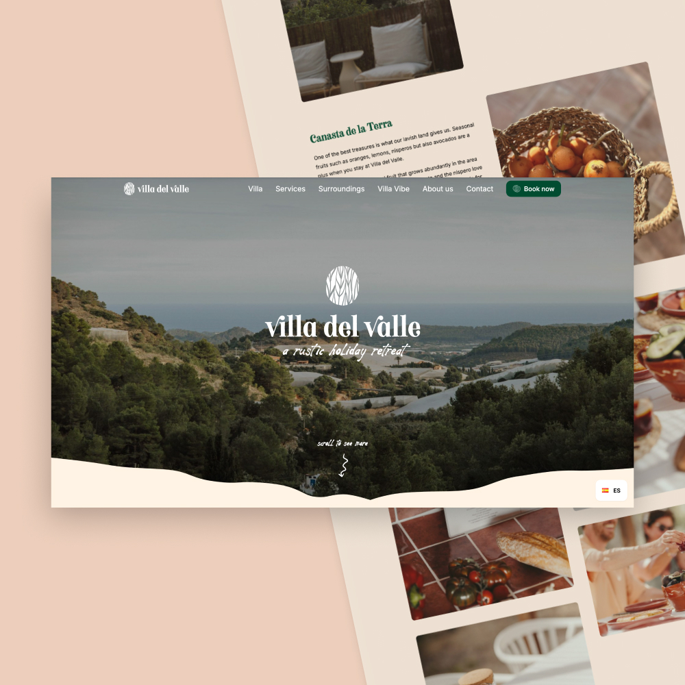 Villa del Valle website
